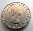 Southern Rhodesia Km30 Two Shillings 1954 Nicely Toned Au-unc 