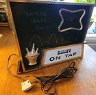 Rare 1960 s Vintage Miller High Life Beer Bouncing Ball Light Antique Clock Sign