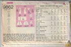 Simplicity 9862 Vintage Sewing Pattern Misses  Mini-dress  Size 10  Bust 32 1 2