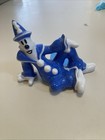 Clown Blue And White Ceramic Figurine Decorative Collectible From Mgm Grand