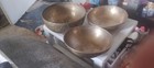 Set Of 3 Hand Hammering Antique Look Singing Bowl For Sound Healing Meditation