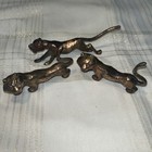 Brass Leopards Set Of 3