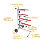 Mobile Masking Paper Stand Three Style Masking Paper Machine Station