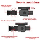 940nm Ir Night Vision Scope 1080p 4x Zoom Monocular Outdoor Night Hunting