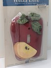 Vintage 1998 Figi Red Apple Slice Single Light Switch Plate Cover New Old Stock