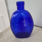 Mary Pickersgill Star Spangled Banner Flag House Cobalt Glass Blue Bottle
