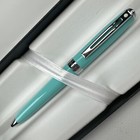 Sheaffer Prelude Aqua Blue Ballpoint Pen Blk Ink  W  Gift Box N2980651