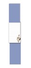 Punch Studio Tall Notepad Calico Cat Magnetic Closure 75 Sheets 6  X 3 25  New