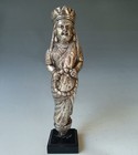 Antique Indian Silver-clad Votive Figures 19th Century Asian Art