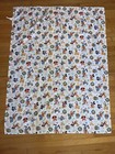 Disney Mickey Mouse Toddler Bed Flat Sheet Donald Duck Goofy Pluto Stars Fabric