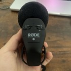 Rode Stereo Videomic Pro Microphone No Hot Shoe Mount Tested Working