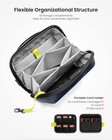 Tomtoc Electronic Organizer Accessory Tech Pouch For Macbook M  Navy Blue