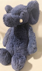 Plush Jellycat London Medium Bashful Elephant Stuffed Animal Soft Navy Blue 12 