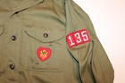 Boy Scouts Of America Bsa Boys Youth Shirt Vtg Green All Cotton Xl       No Size