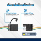 Trailer Wiring Harness 4-pin For Nissan Rogue 2021-2022 2023 2024 2025