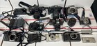 Vintage Camera   Lens Lot - As Is - Untested - Minolta  Pentax  Nikon   Canon