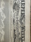 1864 Front Page Harper   s Weekly Newspaper Volume 8  386 Civil War