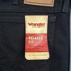 Nwt Wrangler Rugged Wear Relaxed Fit Jeans Men s Size 38x32 Black 35002ob New
