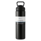 24 Oz Stainless Steel Sip Water Bottle  Black