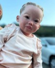 30in Soft Touch Lovely Toddler Girl Reborn Baby Doll  Rooted Hair Kids Diy Gifts