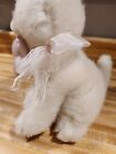 Russ Berrie Katrina White Persian Kitty Cat Pink Heart Plush Stuffed Animal