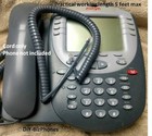 5-pack Lot Avaya Digital Phone Handset Cord 5400-series 5420sw Gray-blue 9ft