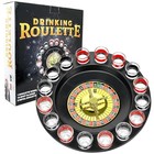 Juego De Ruleta De Vaso De Chupito     Juego De 16 Piezas Rojo negro 16pcs Set