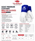 Tswmg 2522 Tig Welding Gloves L Top Grain Goatskin Leather Heat Resistant