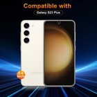 Quesple 2-pack Galaxy S23 Plus Matte Privacy Screen Protector Anti-spy