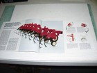 1982 International Ih Row Crop Cultivators   Rotary Hoes Original Color Brochure