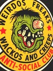 Hot Rod Sticker  Ed Roth  A s c  3 1 2   x 3 1 2    Motorcycle Truck  Rat Rod Glossy