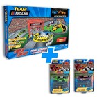 Slot Car Race Track Sets   Nascar Crash Circuit Ultimate Road Course Bundle     