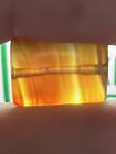 Ancient Fully Patinized Banded Agate Eye Bead 12 X 9 X 5 6 Mm Beautiful Artifact