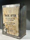 Antique 1925 Flour Sifter Paper Label Des Moines Iowa Advertising Stanton Ia Usa