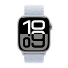 Apple Watch Series 10 42mm Gps Silver Case W Blue Cloud Sport Loop Mwwd3lw a