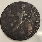 1787 Connecticut Colonial Copper Coin Laughing Head Some Oxidation