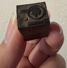 Pontiac Vintage Letterpress Printing Press Letter Block Advertising