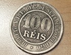 1886 Brazil 100 Reis