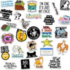 73 Pcs Funny Stickers For Adults Dirty Humor  Water Bottles Multicolor