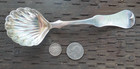 Circa 1852 Eugene Jaccard American Coin Silver  st  Louis  Missouri  Sugar Spoon