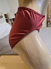 New Delicates Vtg  Jcpenney Delicates Second Skin Burgundy Panty  1x