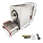 16 5lb Lpg ng Heating Nut Cocoa Coffee Bean Full-auto Roaster 110v 32-572   