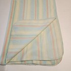 Circo Baby Blanket Green Yellow Pastel Stripes Boy Girl Unisex