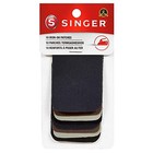  Iron-on Twill Patches  2-inch X 3-inch    10-count Assorted Dark Colors