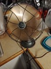 Emerson Electric Antique Brass Blade Fan 6250-f St louis  Oscillator tilt Usa