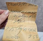 Vintage 1930s Mrs Day s Ideal Baby Shoes W original Famous Barr Receipt   Box