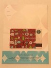 Starbucks Card 2002 Ornaments   Sleeve Christmas Holiday Old Logo New Rare 