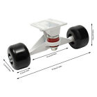 Aluminum Alloy Skateboard Truck Combo Set Cruisers Wheels With Skateboard Truck