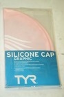 New Tyr Swimming Silicone Swim Cap Flowers Pink
