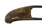 Original Rare Antique Hand Crafted Gold Inlay Work Betel Nut Cutter  I12-11